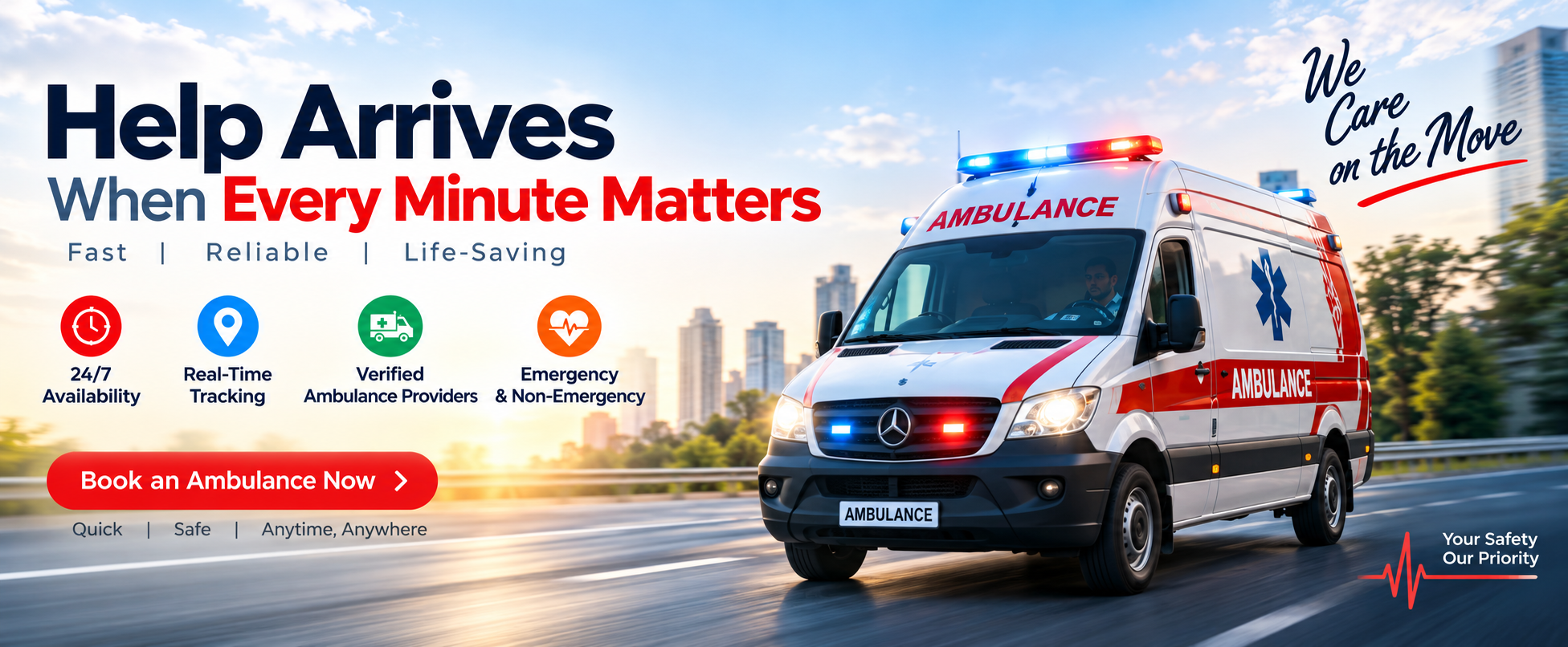 Help arrives when every minute matters